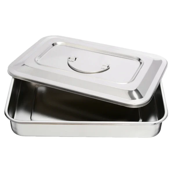 Silver Stainless Steel Surgical Tray TYFF-7854